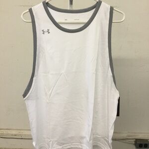 Women’s Under Armour Stadium Tank - white